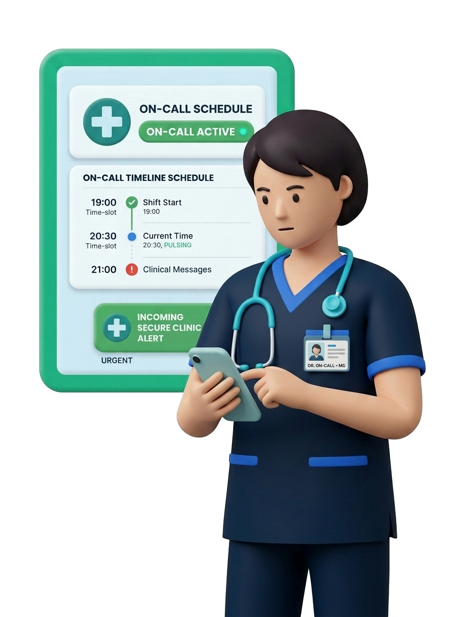 eMediCall for on-call practitioners